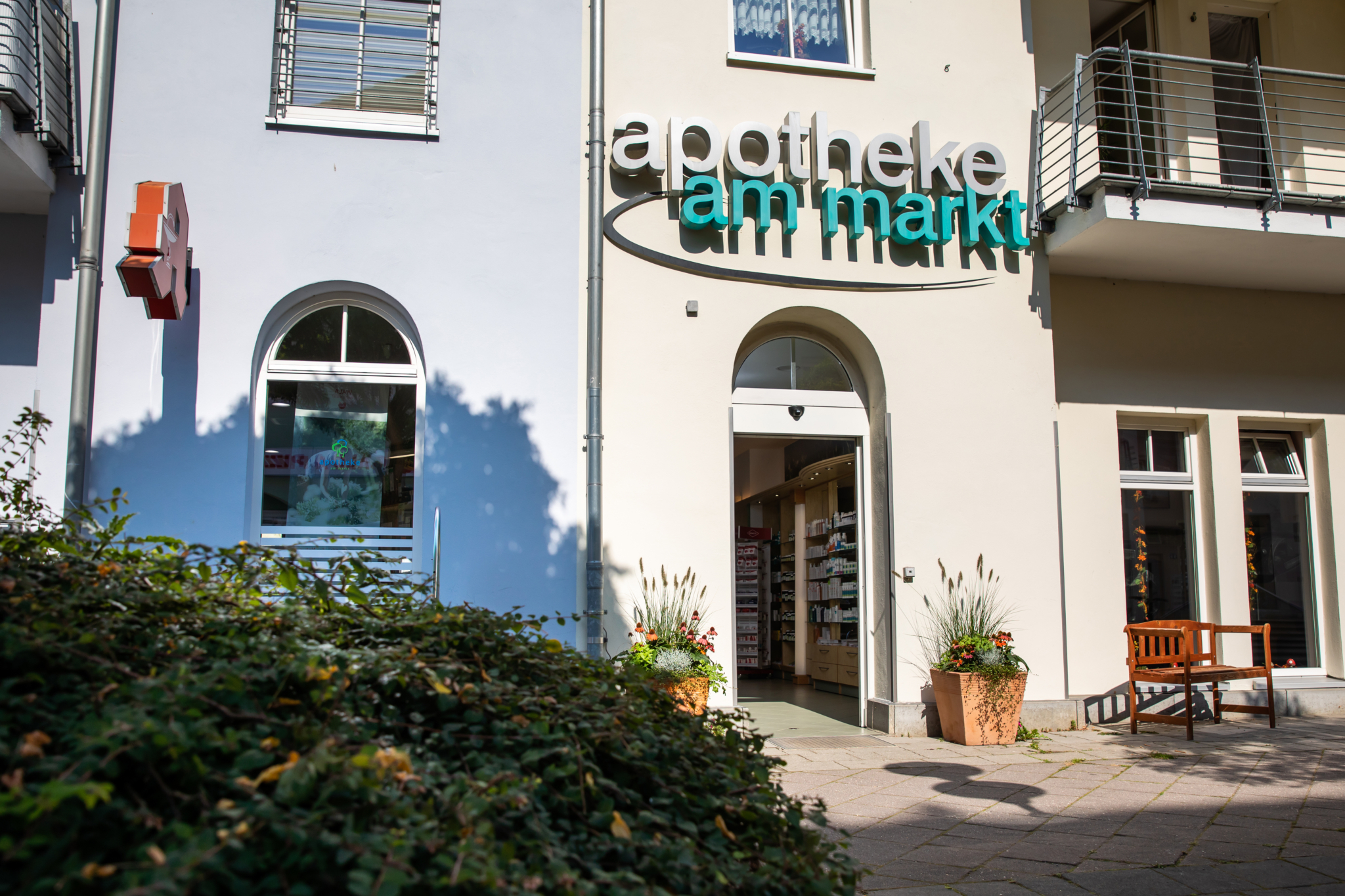 Außenansicht Apotheke am MArkt